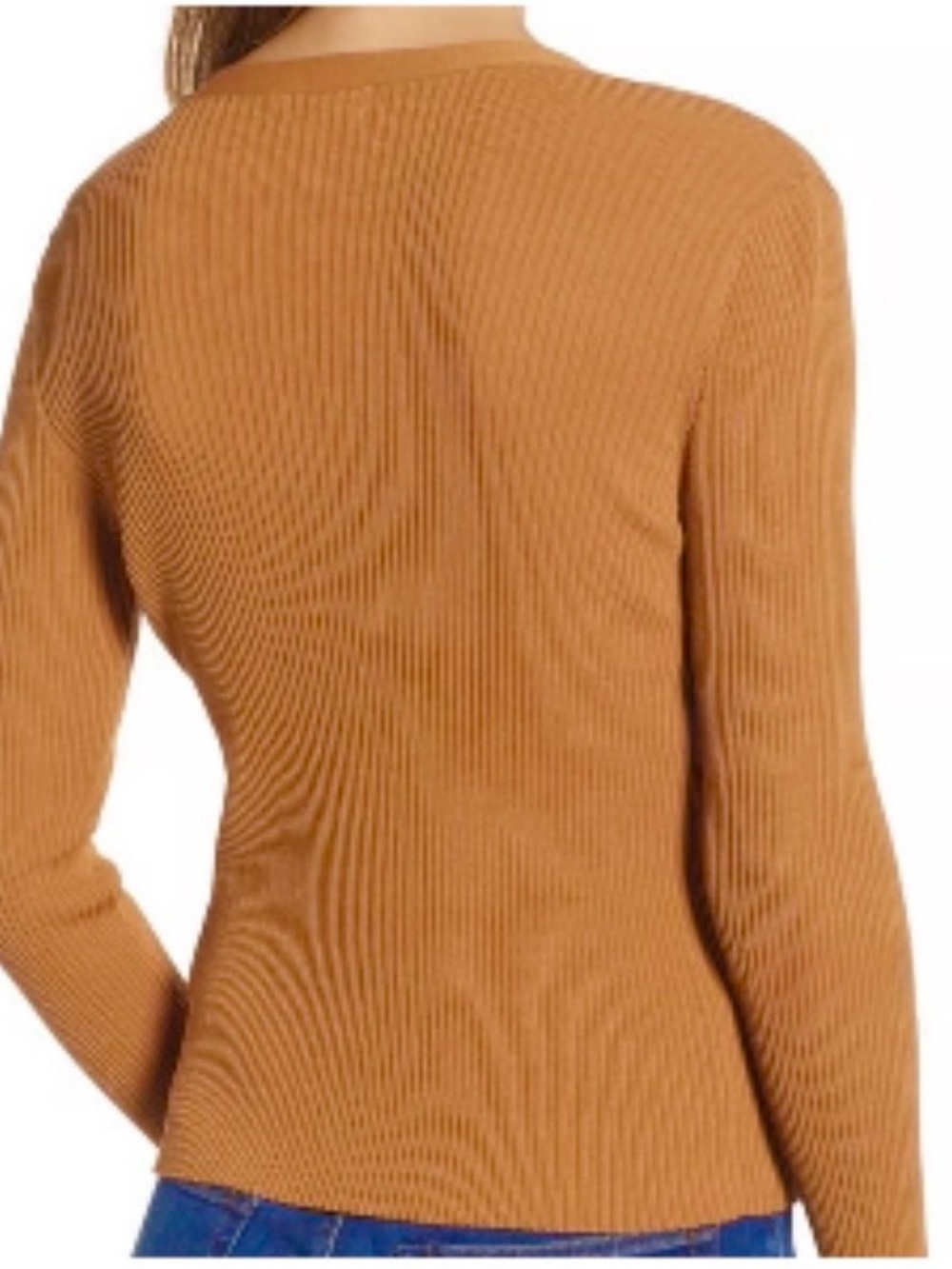 Leith Ribbed Henley Sweater - Picture 3 of 9